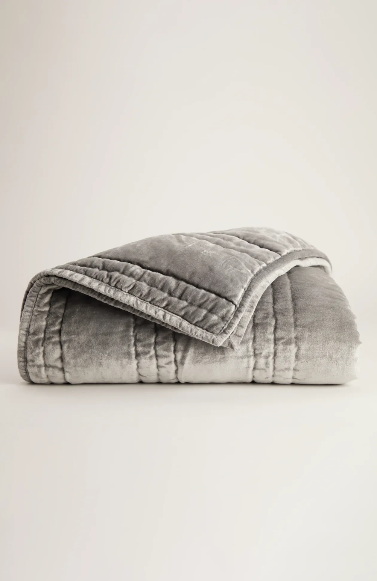 Elements Quilted Velvet Throw