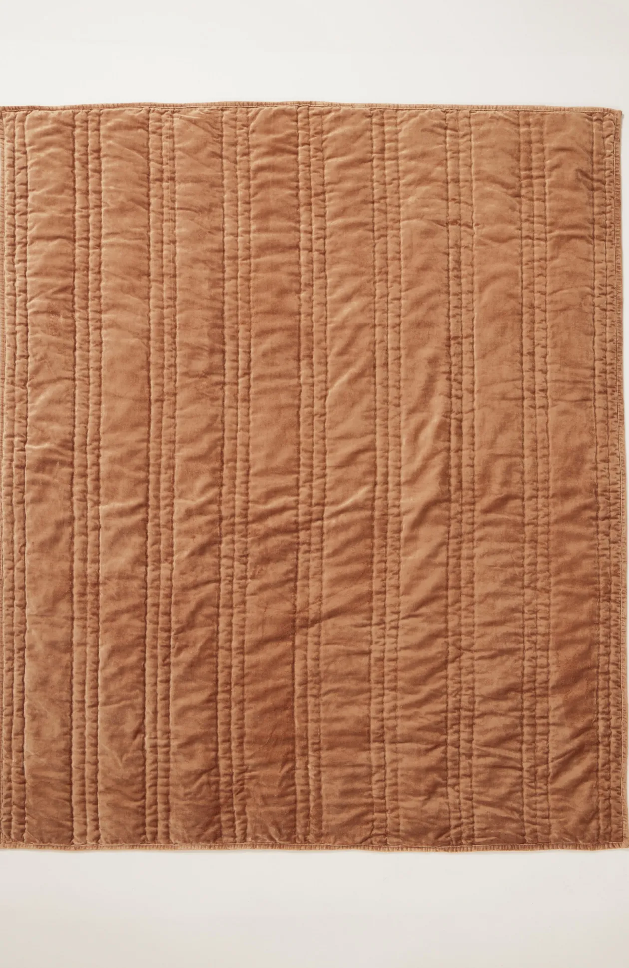 Elements Quilted Velvet Throw