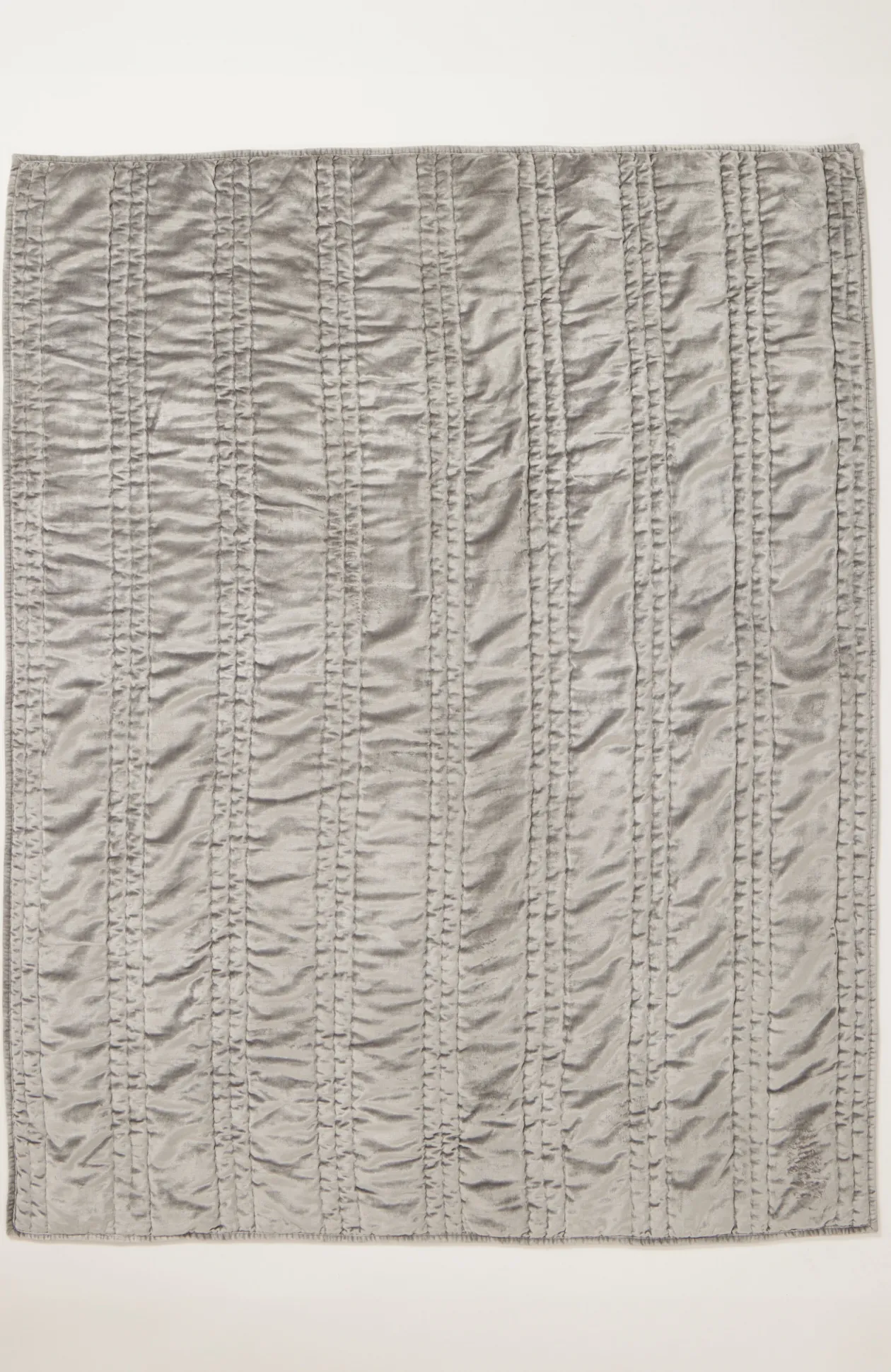 Elements Quilted Velvet Throw