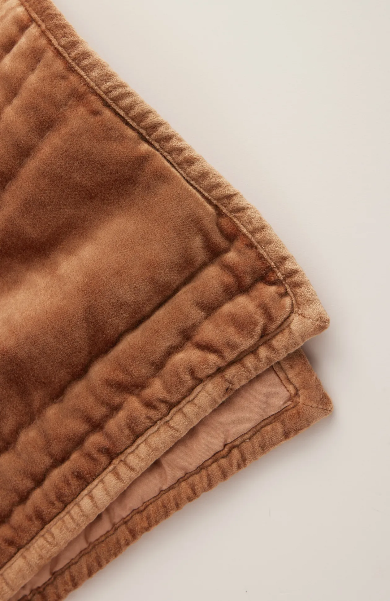 Elements Quilted Velvet Throw