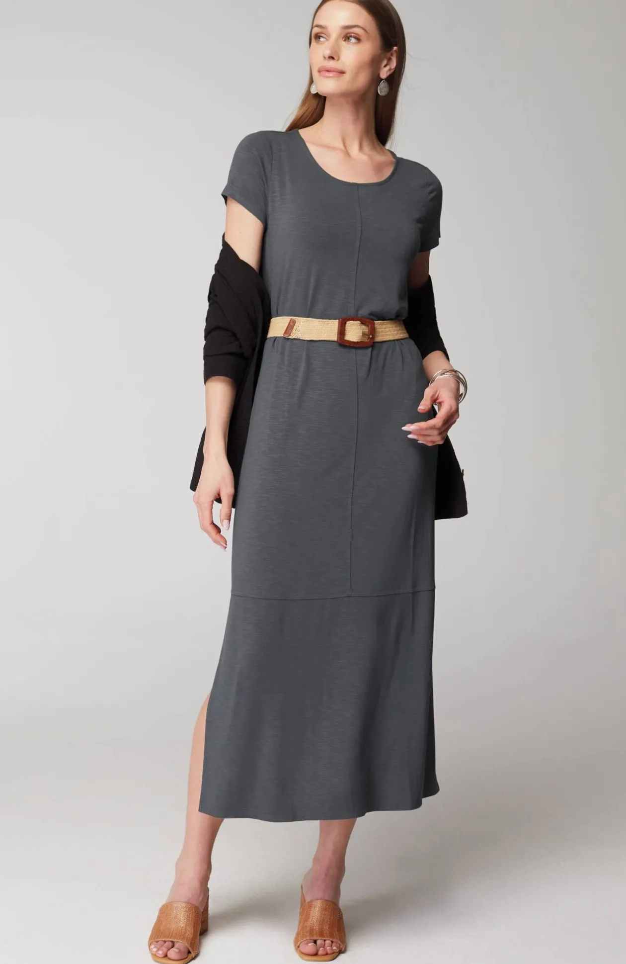 Elevated Maxi T-Shirt Dress