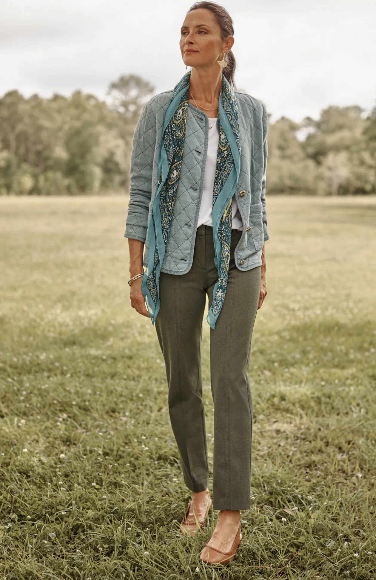 Essential Stretch-Twill Pants