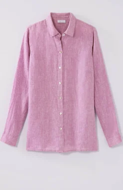 Everyday Linen Button-Front Shirt