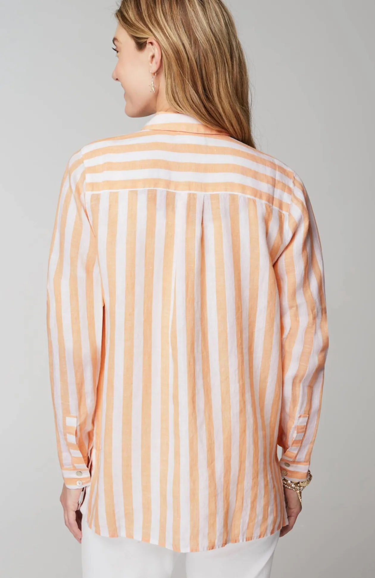 Everyday Linen Button-Front Shirt
