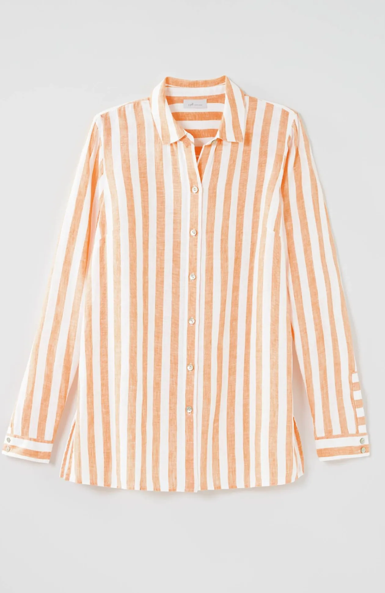 Everyday Linen Button-Front Shirt