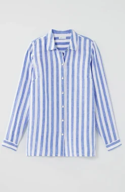 Everyday Linen Button-Front Shirt