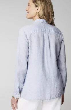 Everyday Linen Button-Front Shirt