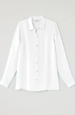 Everyday Linen Button-Front Shirt