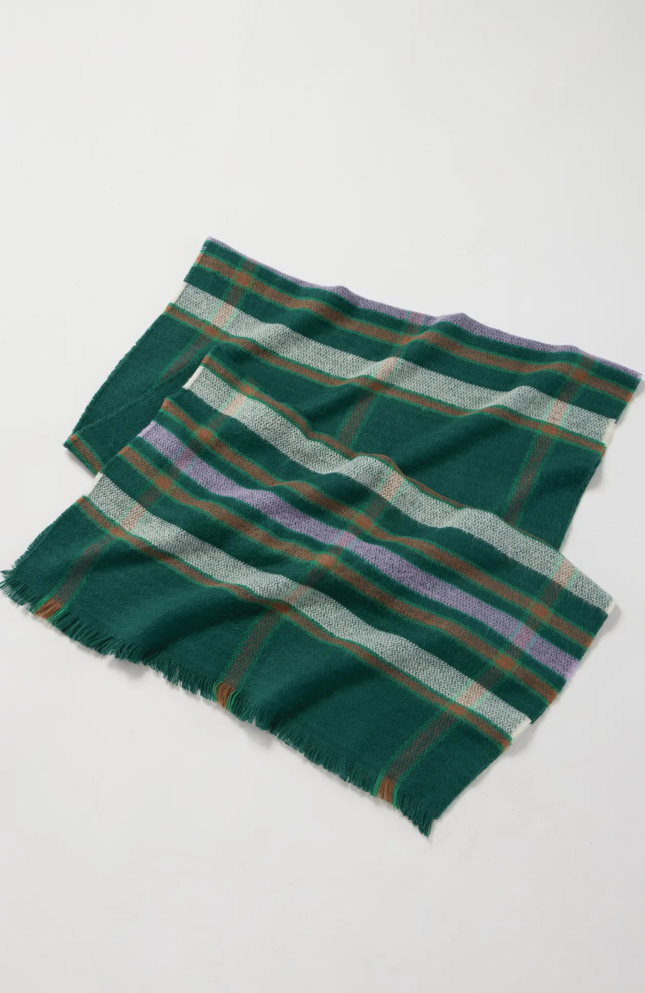 Exploded Plaid Scarf
