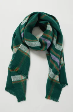Exploded Plaid Scarf