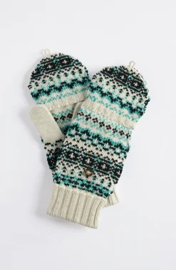 Fair Isle Convertible Gloves