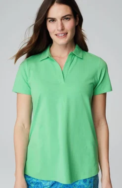 Fit Cotton-Stretch Polo Shirt