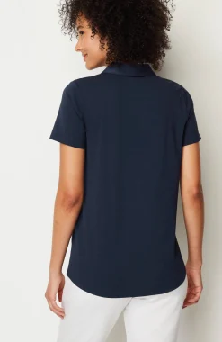 Fit Cotton-Stretch Polo Shirt