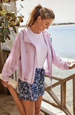 Fit Cropped Anorak Jacket