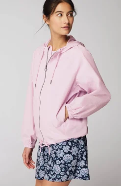 Fit Cropped Anorak Jacket