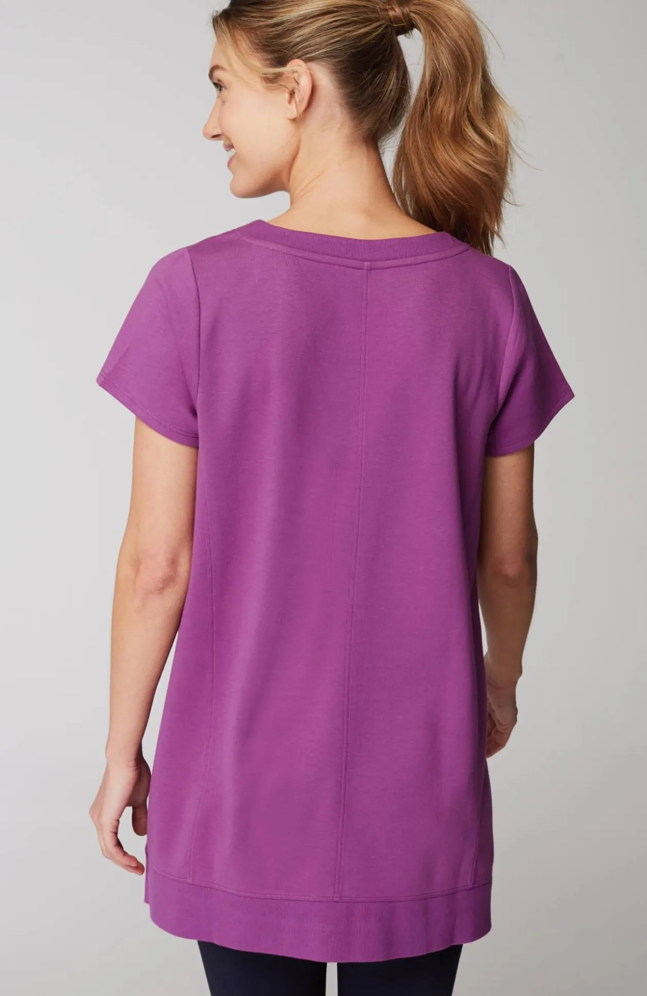 Fit Double-Knit Tunic