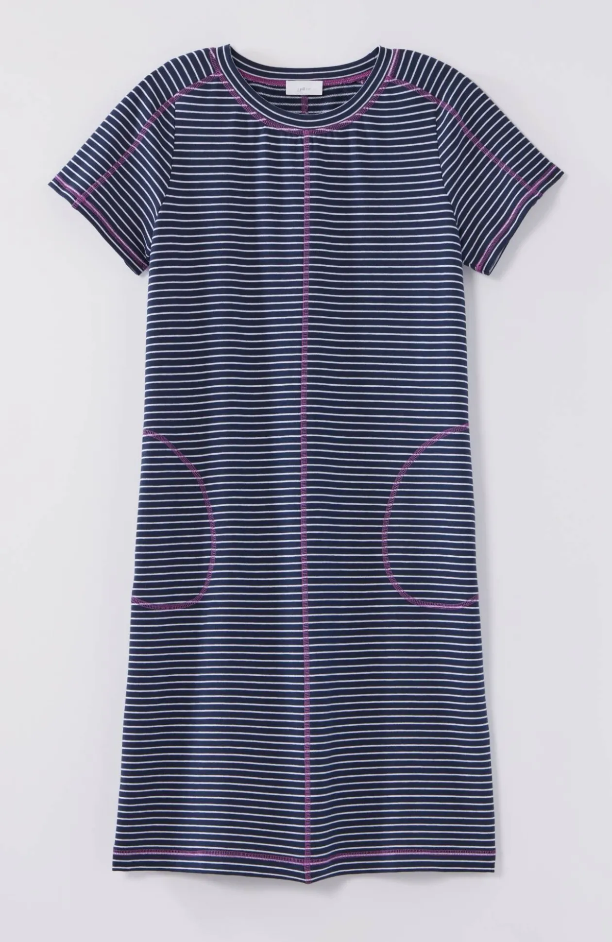 Fit Elevate Terry Contrasting-Stitch Dress
