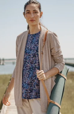 Fit Elevate Terry Open-Front Jacket