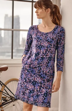 Fit Elevate Terry Seamed Dress