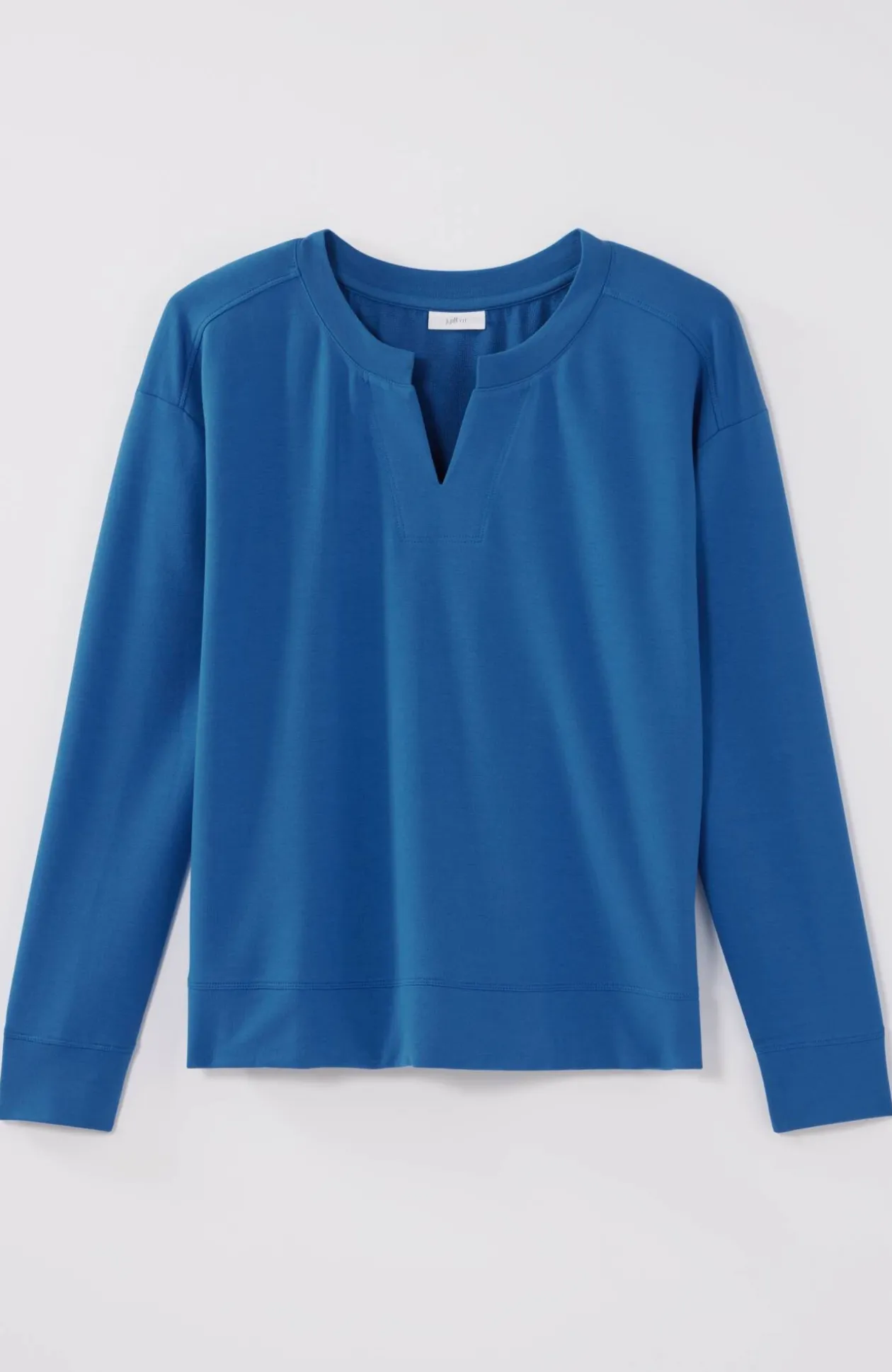 Fit Elevate Terry Split-Neck Sweatshirt
