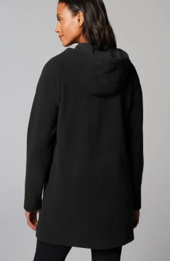 Fit Fleece Snap-Front Hooded Jacket