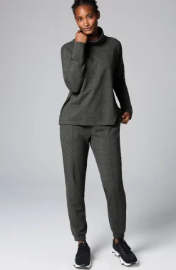 Fit Fleece Turtleneck Top