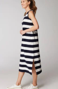 Fit French Terry Midi Dress