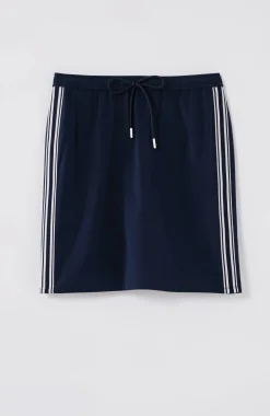 Fit On-The-Go Striped-Detail Skort