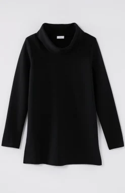 Fit Ottoman Cowl-Neck Tunic