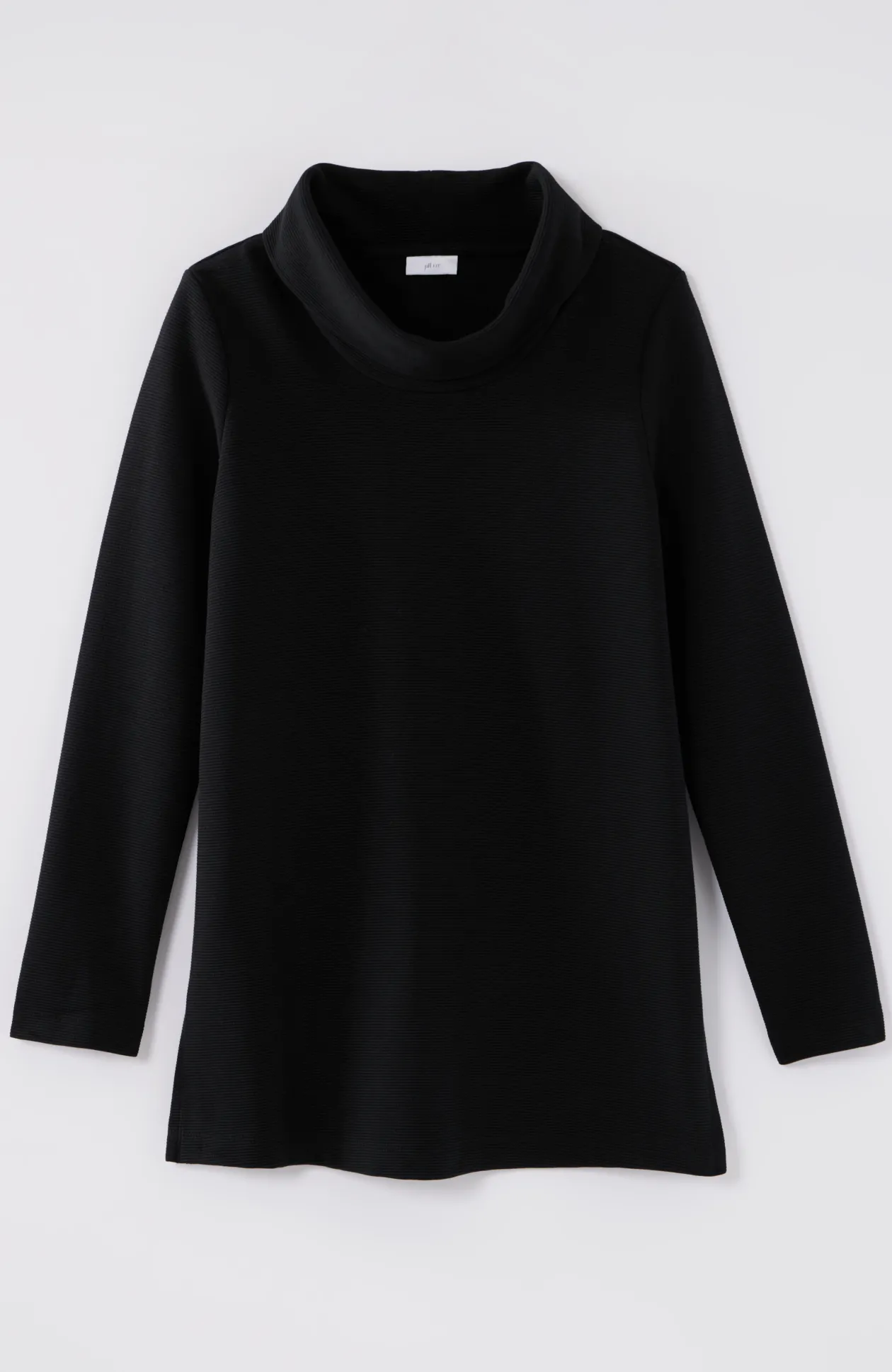Fit Ottoman Cowl-Neck Tunic