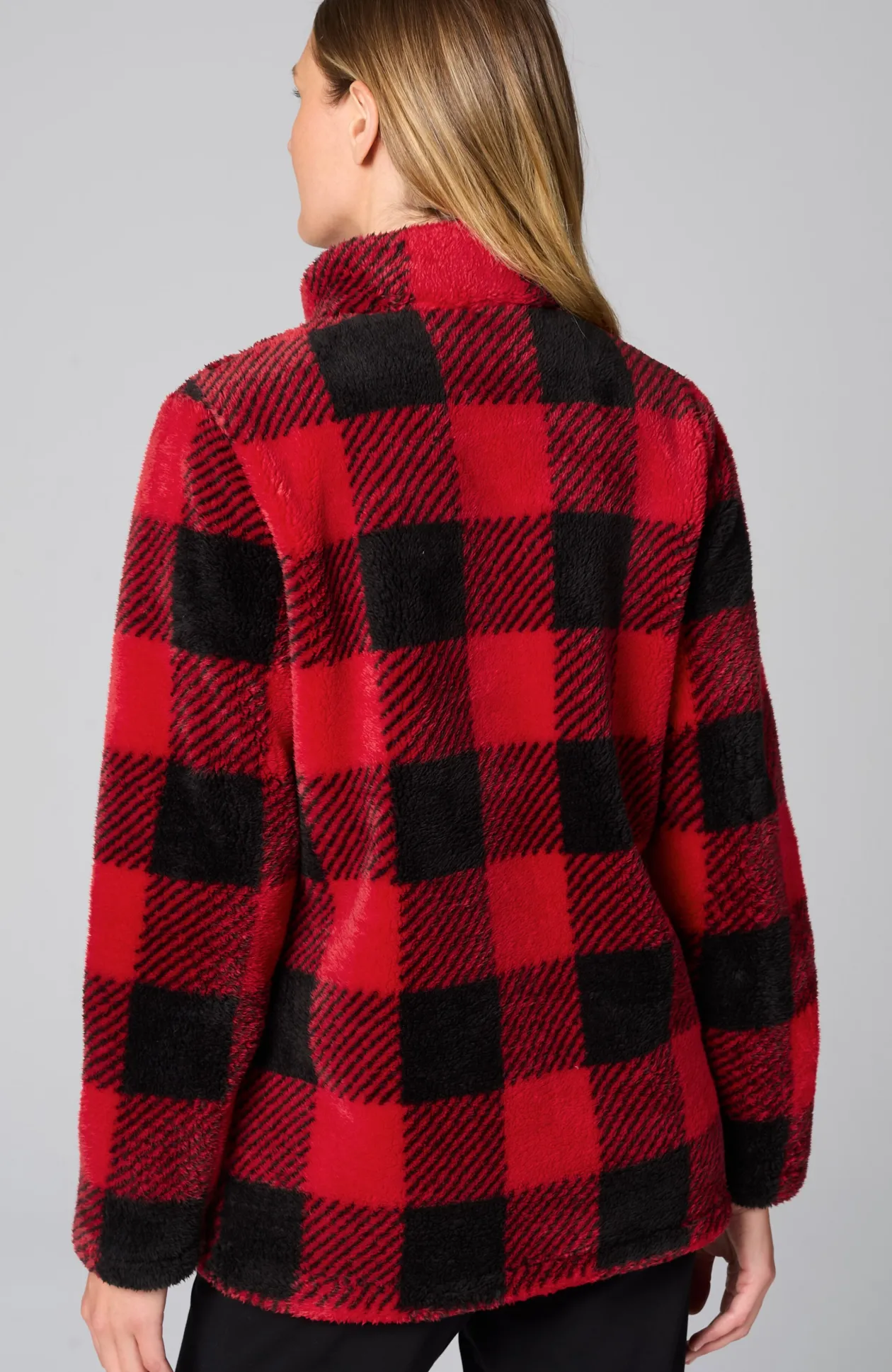 Fit Plush Sherpa Pullover