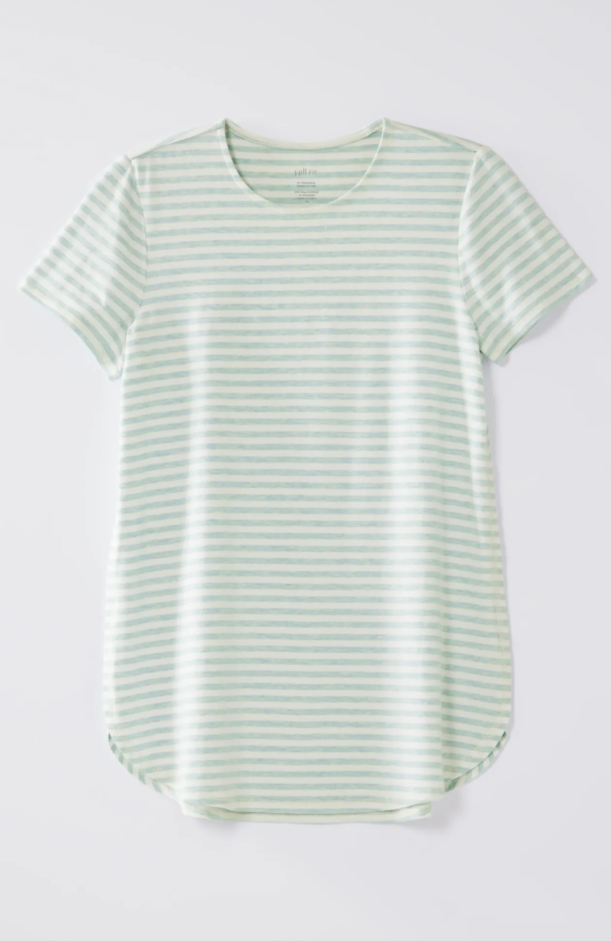 Fit Progress Shirttail Tee