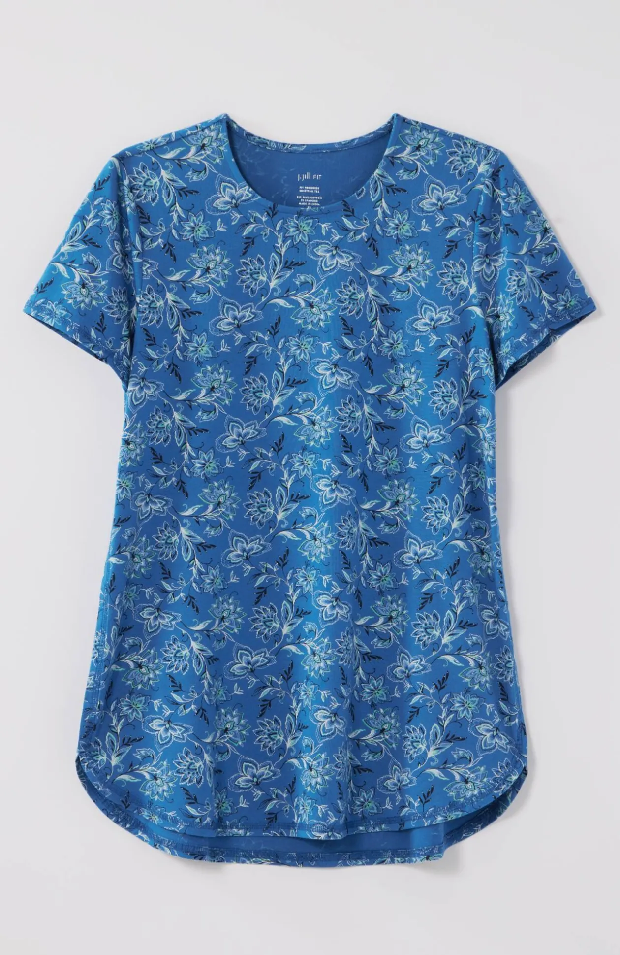 Fit Progress Shirttail Tee