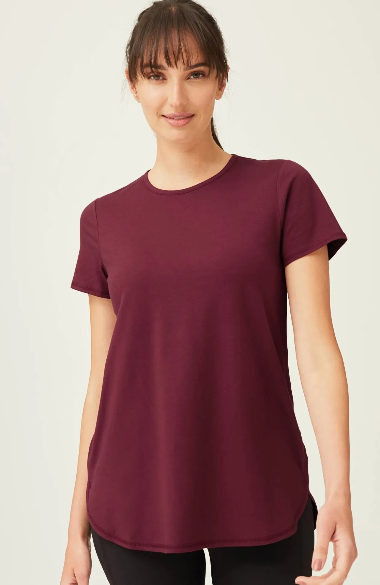 Fit Progress Shirttail Tee