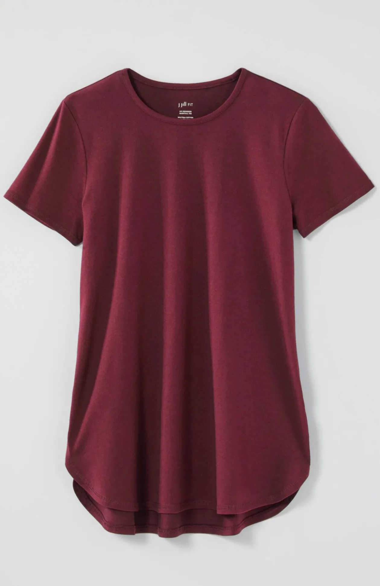 Fit Progress Shirttail Tee