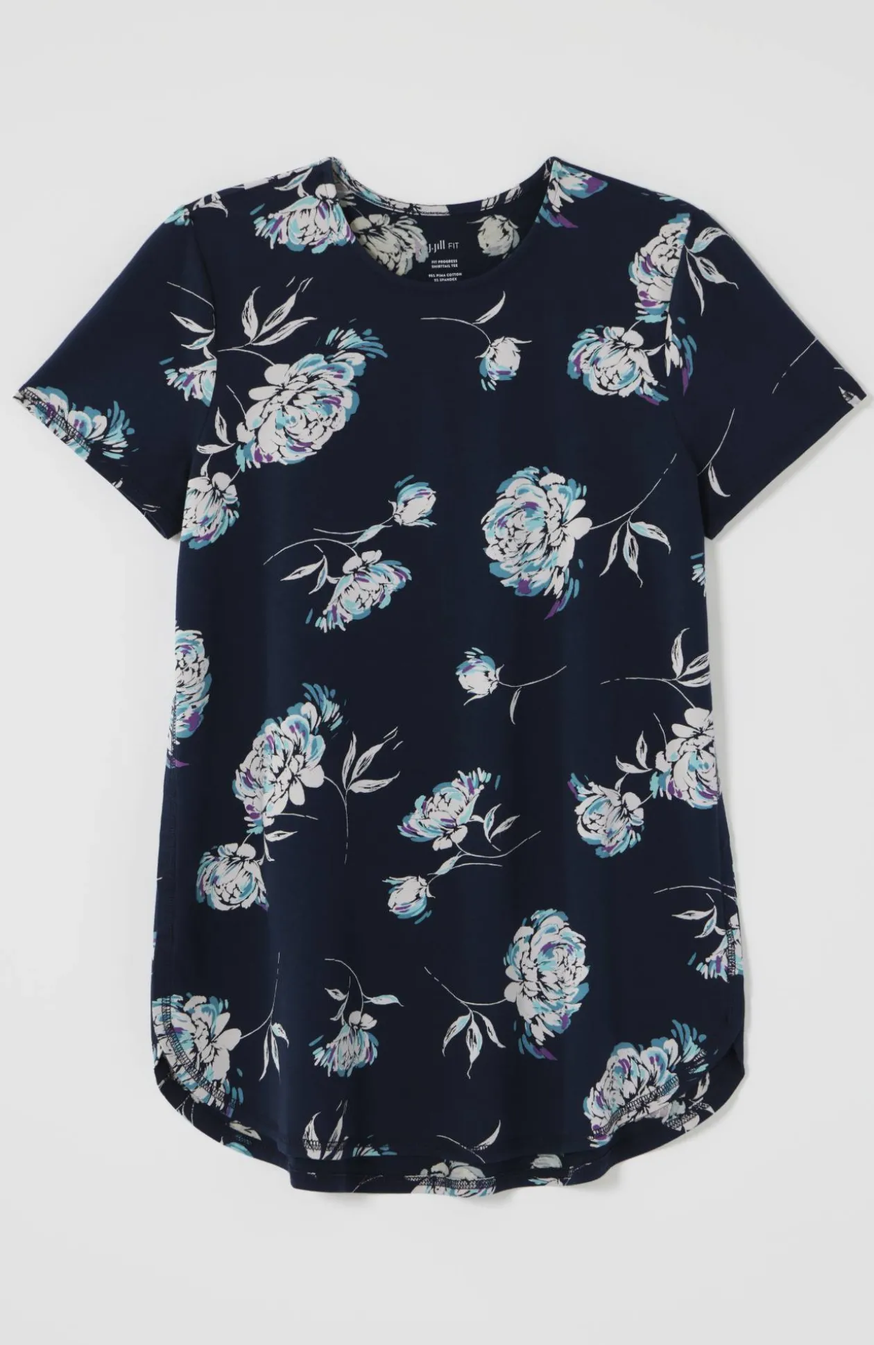 Fit Progress Shirttail Tee