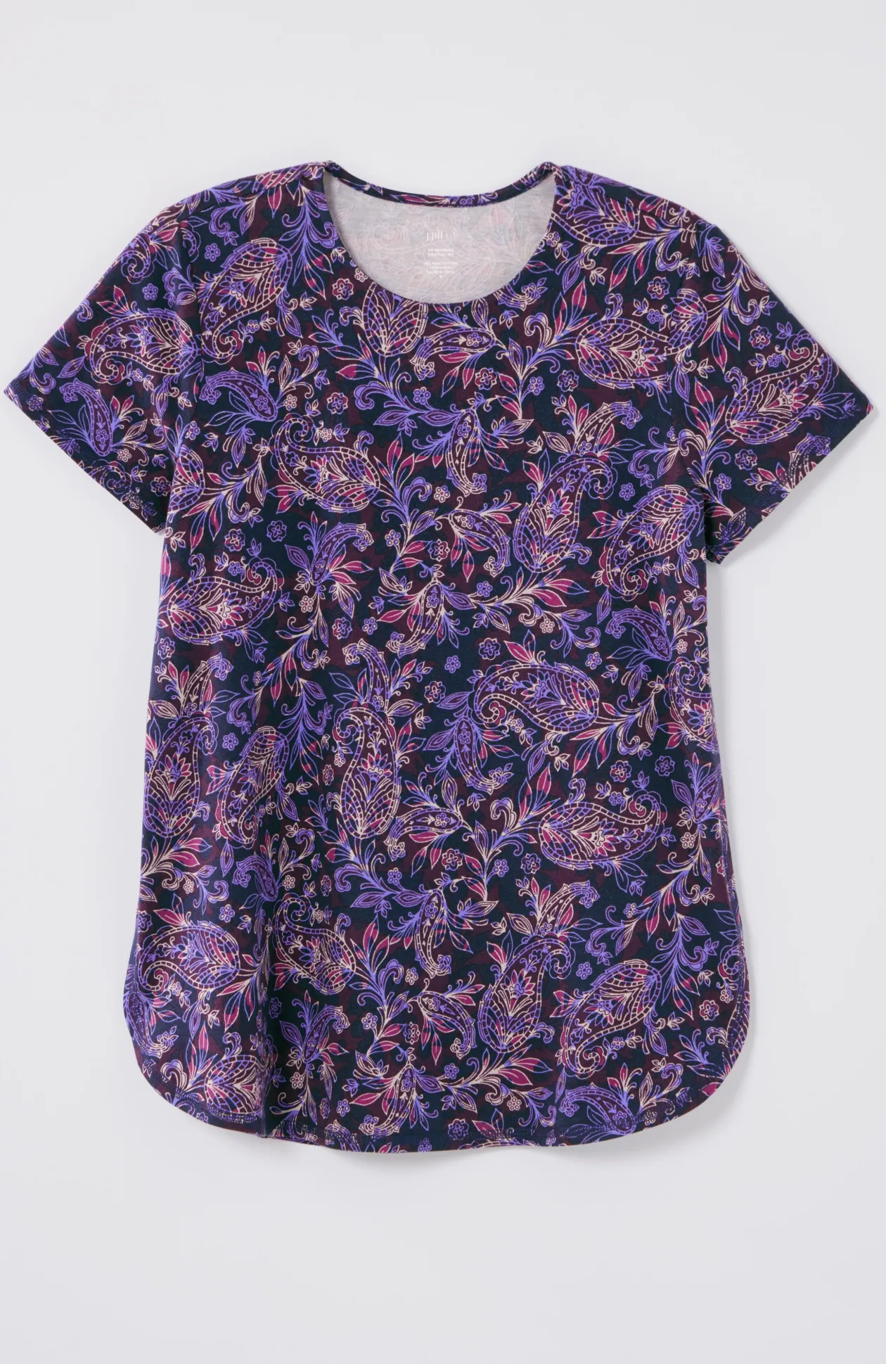Fit Progress Shirttail Tee