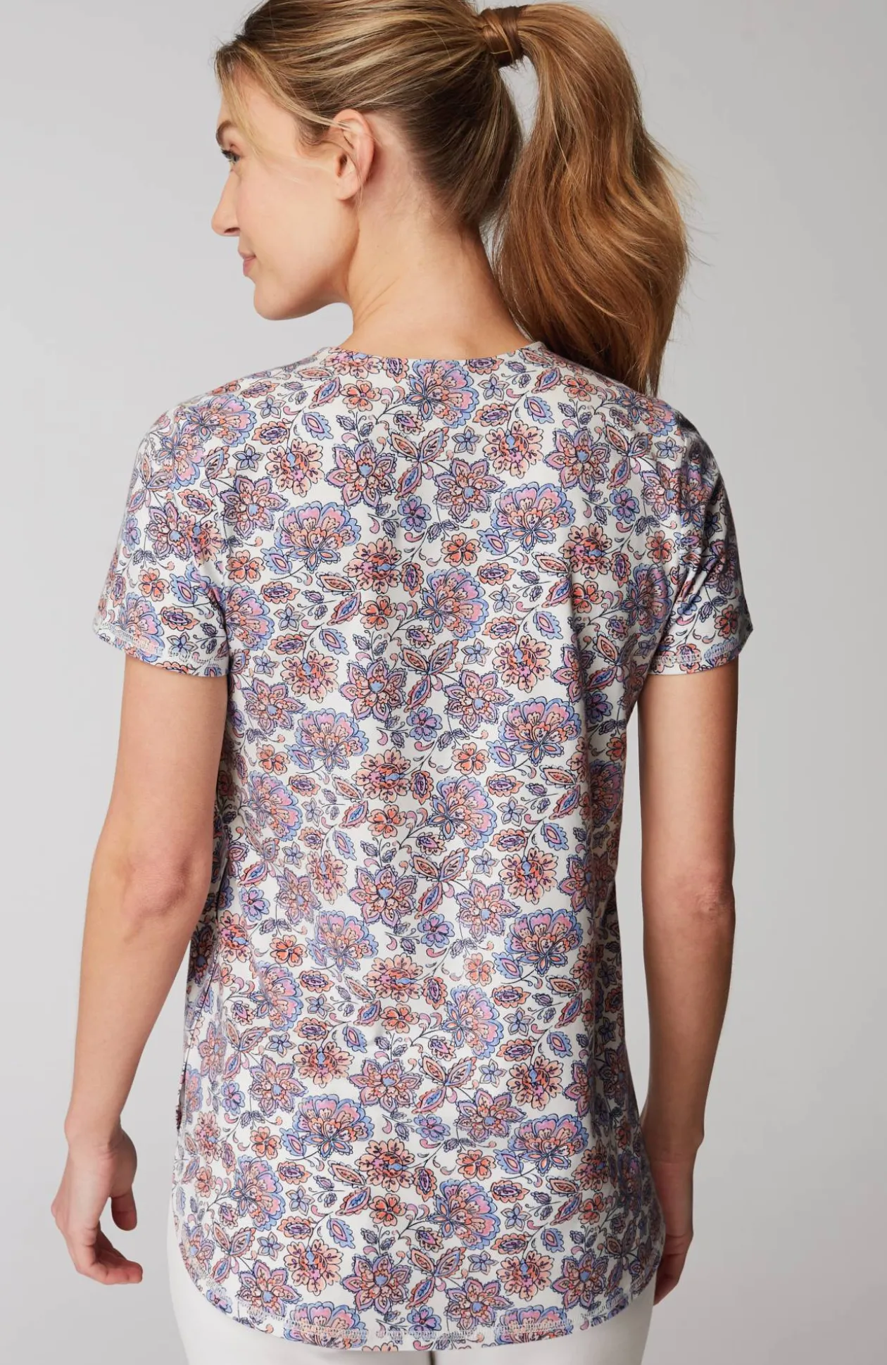 Fit Progress Shirttail Tee