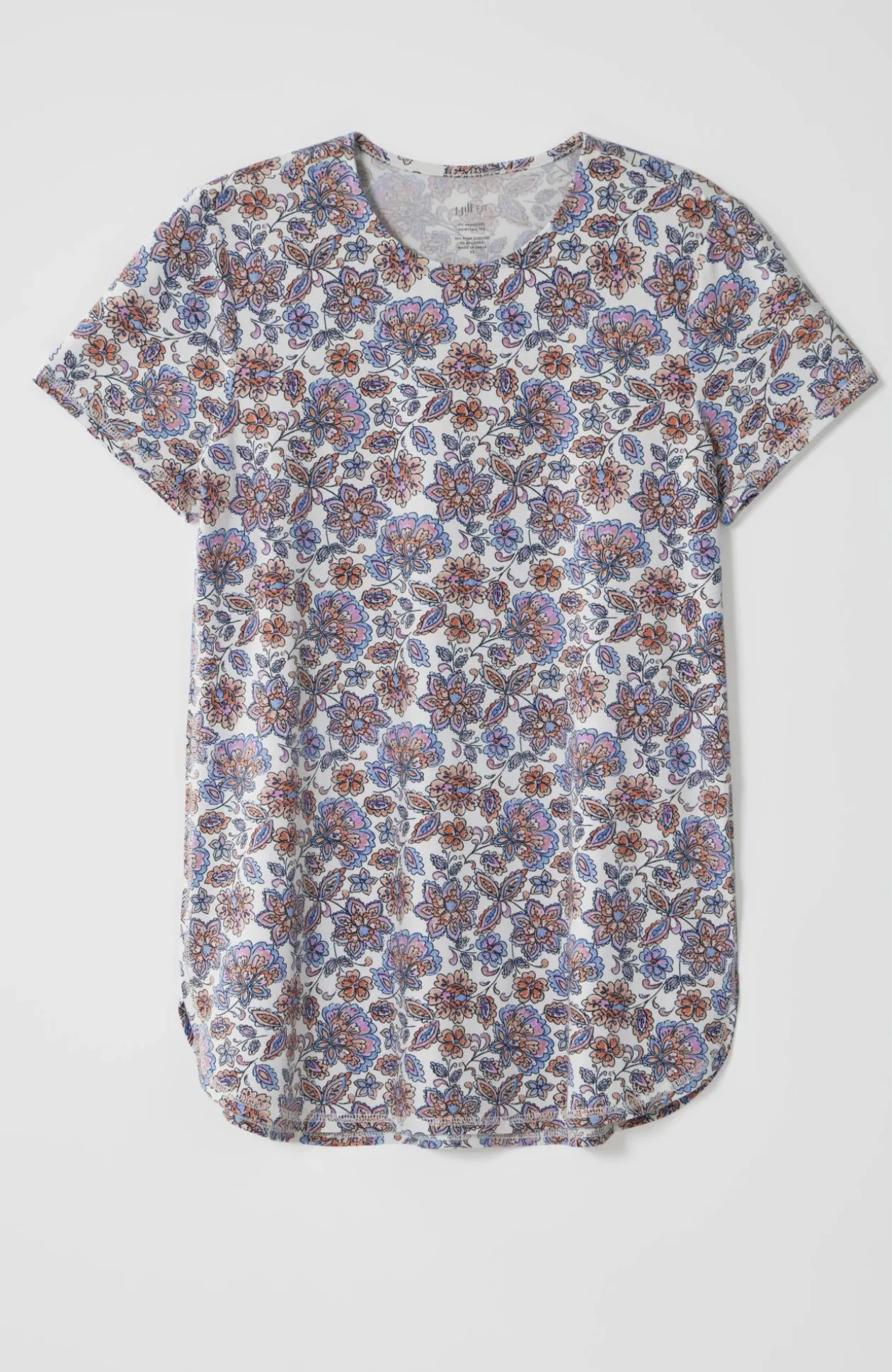 Fit Progress Shirttail Tee