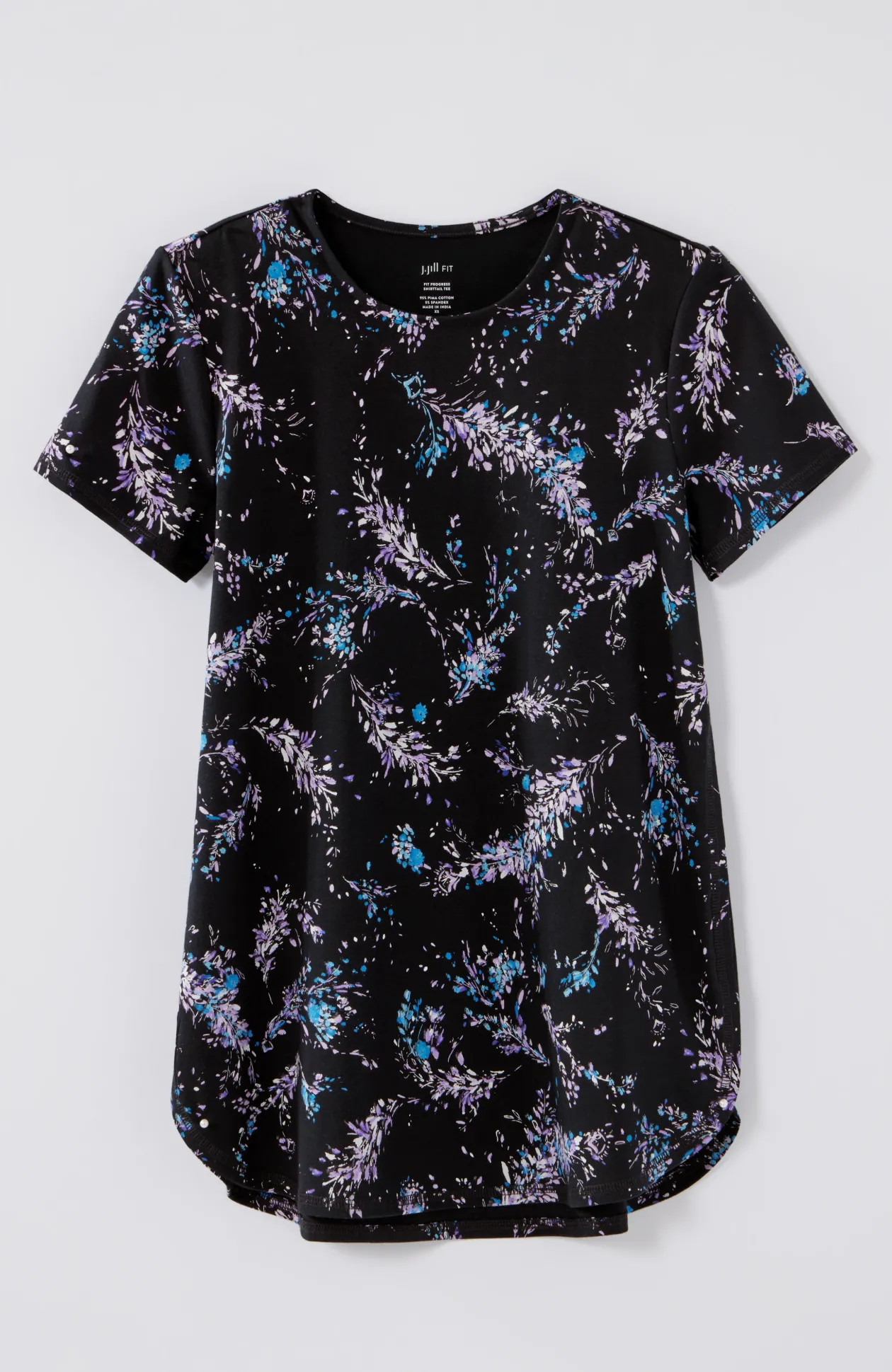 Fit Progress Shirttail Tee