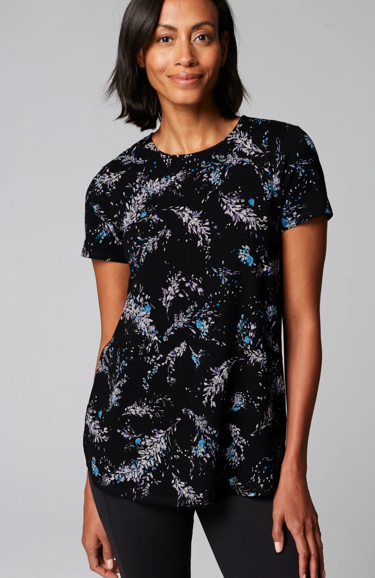 Fit Progress Shirttail Tee