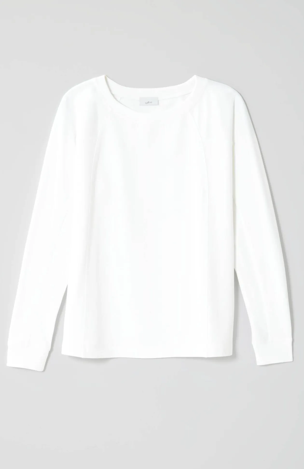 Fit Seamed Dolman-Sleeve Sweatshirt