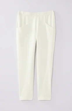 Fit Sleek Double-Knit Seamed Crops