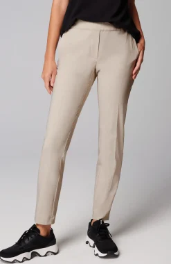 Fit Zipped-Ankle Pants