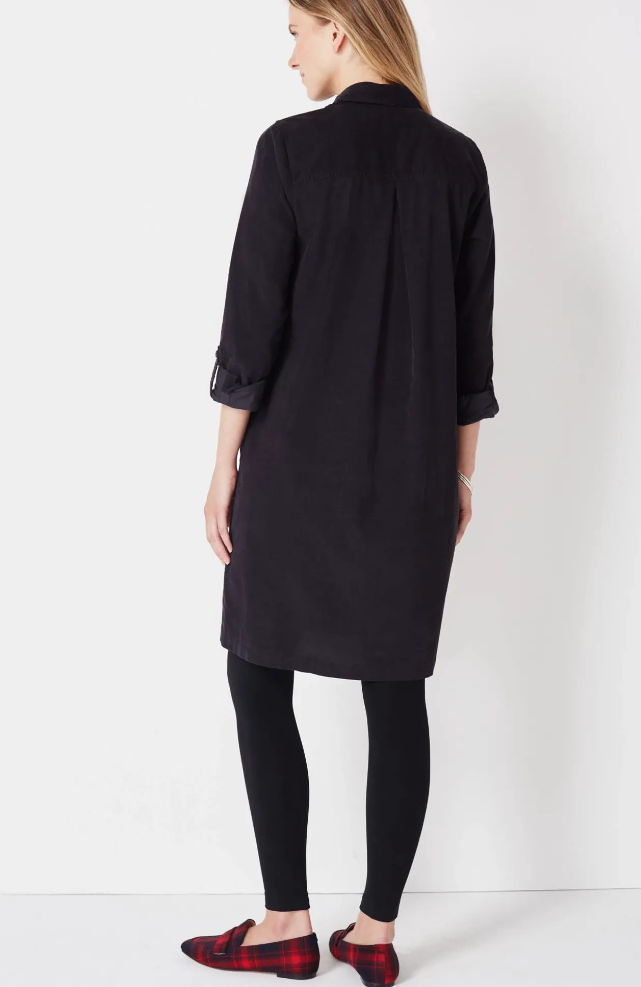 Fleece-Lined Footless Tights