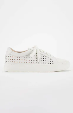 FRANKIE4 Mim IV White Weave Sneakers