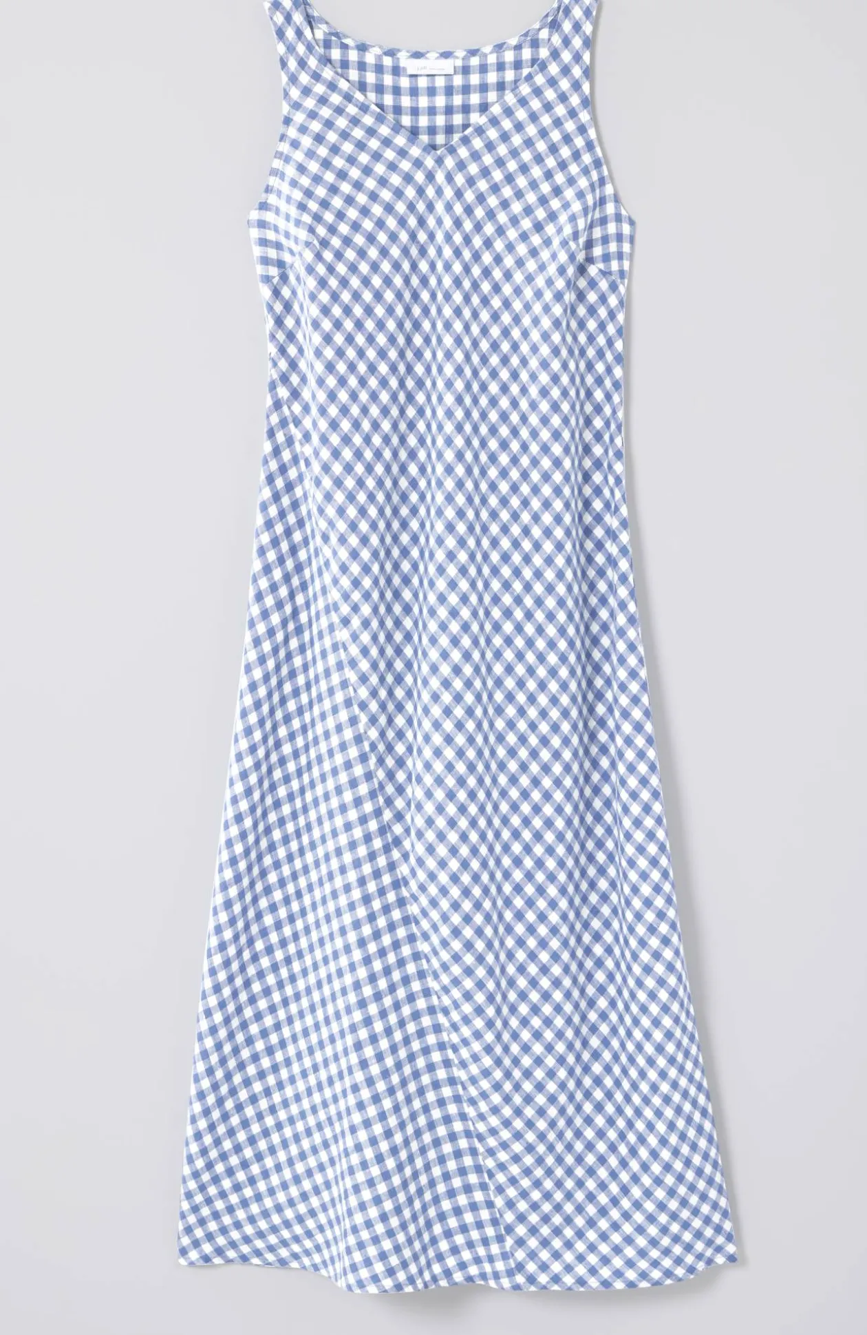 Gingham Midi Dress