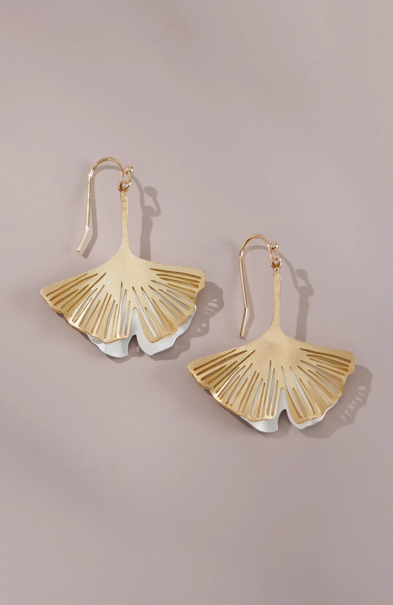 Ginkgo Statement Earrings