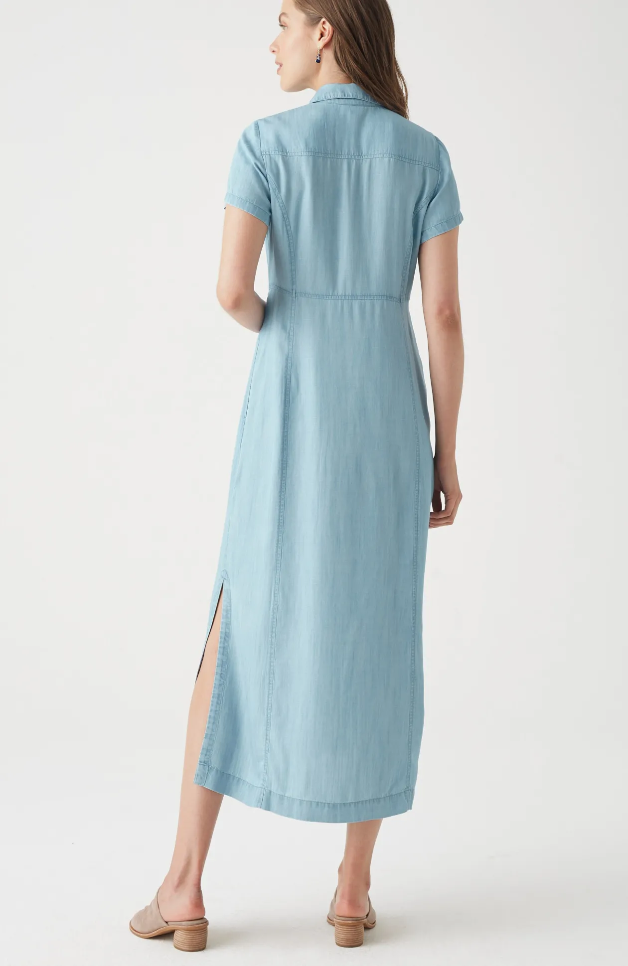 Indigo Shirtdress