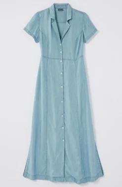 Indigo Shirtdress
